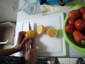 lemon-cutting